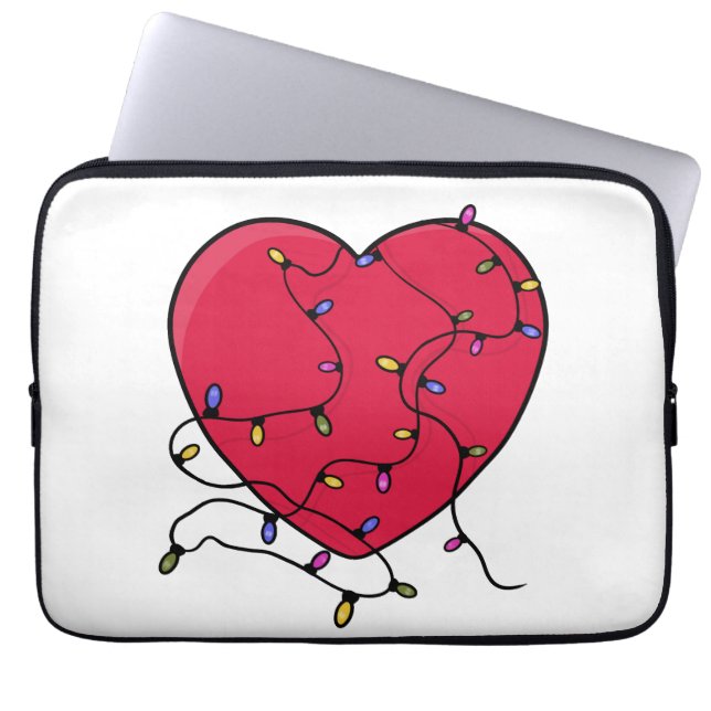 Funda Para Portátil Corazón Ligero (Frente)