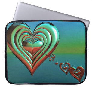 Funda Para Portátil Corazones altas del cielo