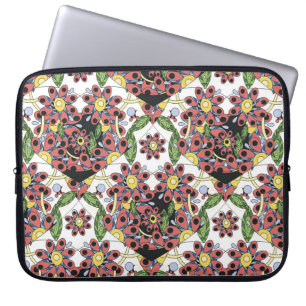 Funda Para Portátil Corazones Coloridos, Patrón Romántico Sin Marea.