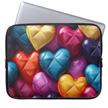 CORAZONES DE AMOR DE SAN VALENTÍN DE COLORES VIVOS