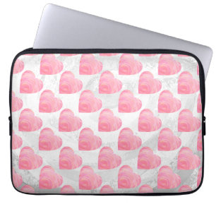 Funda Para Portátil Corazones Rosados