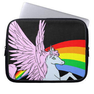 Funda Para Portátil Corey Tiger 80s Unicornio Arcoíris