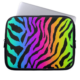 Funda Para Portátil Corey Tigre Estampado Tigre Neon 80s