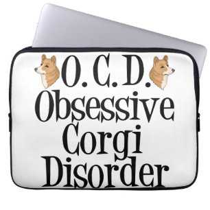Funda Para Portátil Corgi divertido