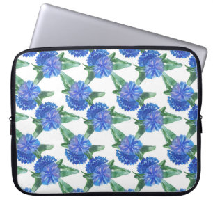 Funda Para Portátil cornflores acuáticas