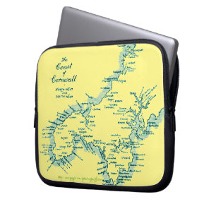 Funda Para Portátil "Cornwall Coast"