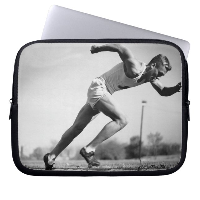 Funda Para Portátil Corredor masculino (Frente)