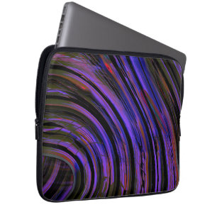 Funda Para Portátil Corte de caucho de neumáticos de color azul violet
