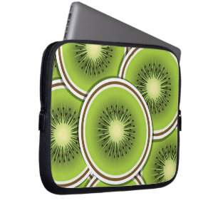 Funda Para Portátil Cortes de fruta kiwi funky