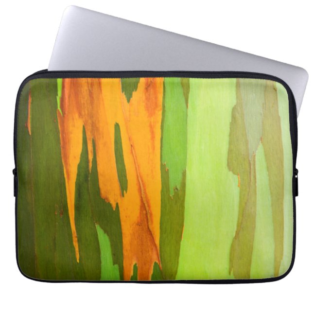 Funda Para Portátil Corteza de eucalipto arcoíris, Hawái (Frente)