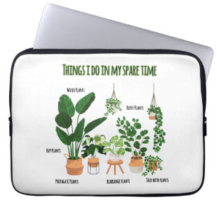 Funda Para Portátil Cosas que hago en mi tiempo de descanso - Jardiner