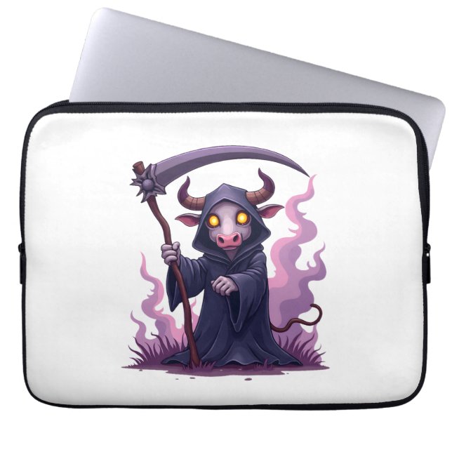 Funda Para Portátil Cosechadora de Vacas (Frente)
