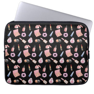 Funda Para Portátil Cosméticos de maquillaje Modelo de belleza Equipo