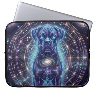 Funda Para Portátil Cosmic Boxer Dog Zodiac Cyber Galaxy 15 Inch