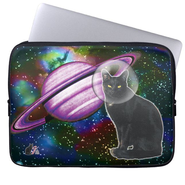 Funda Para Portátil Cosmo de Space-Cat (Frente)