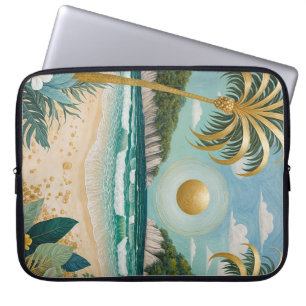 Funda Para Portátil Costas doradas
