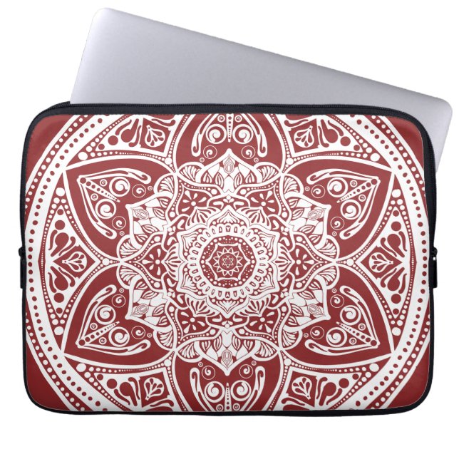 Funda Para Portátil Cranberry Mandala (Frente)