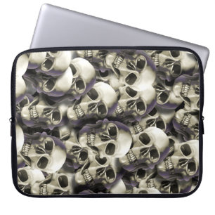 Funda Para Portátil cráneos