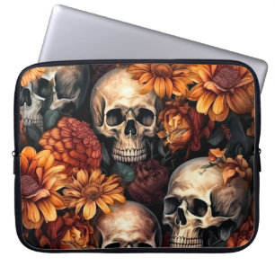 Funda Para Portátil Cránulos 3D de Vibes de Otoño