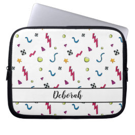 Funda Para Portátil Crazy 80s - Patrón