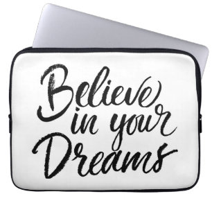 Funda Para Portátil Crea en sus sueños