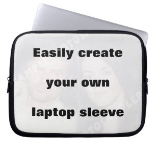 Funda Para Portátil Crea fácilmente tu funda de portátil ¡Elimina text