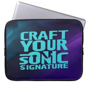 Funda Para Portátil Crea tu firma sónica