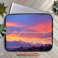 Crea tu propia foto mágica de puesta de sol amaril