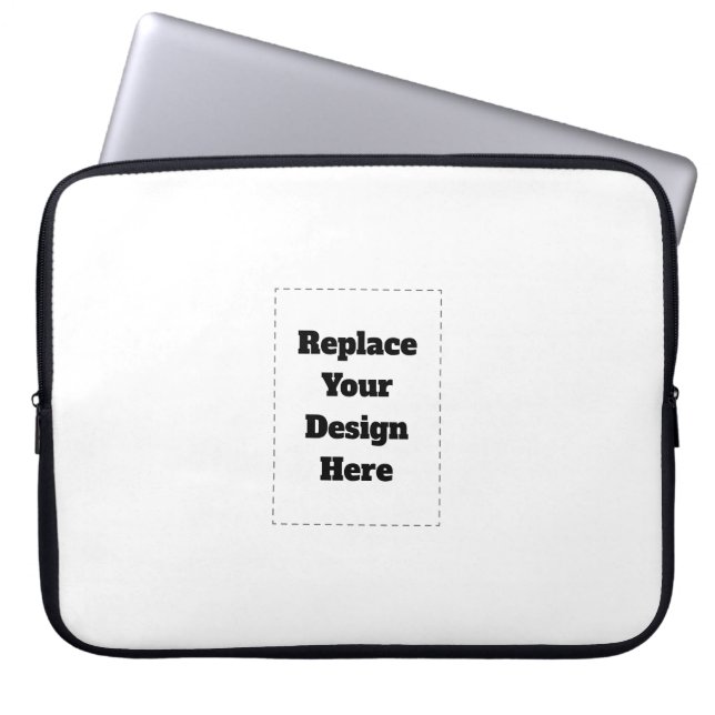 Funda Para Portátil Crea tu propio blanco  (Frente)
