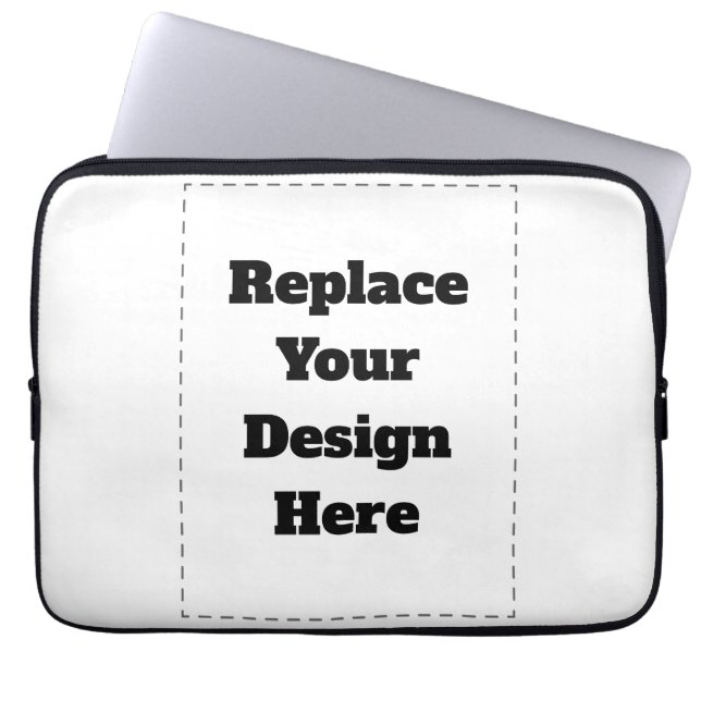 Funda Para Portátil Crea tu propio blanco  (Frente)