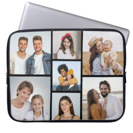 Funda Para Portátil Crea tu propio collage de 7 fotos