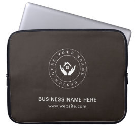 Funda Para Portátil Crea tu propio logotipo y texto promocional person