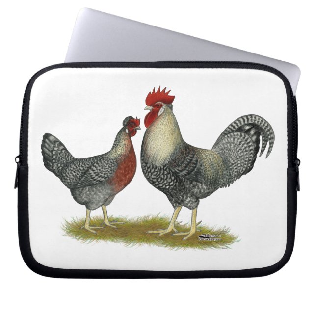 Funda Para Portátil Cream Legbar Chickens (Frente)