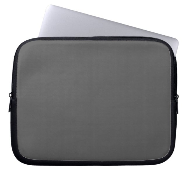 Funda Para Portátil Create Your Own dark gray Custom Design (Frente)