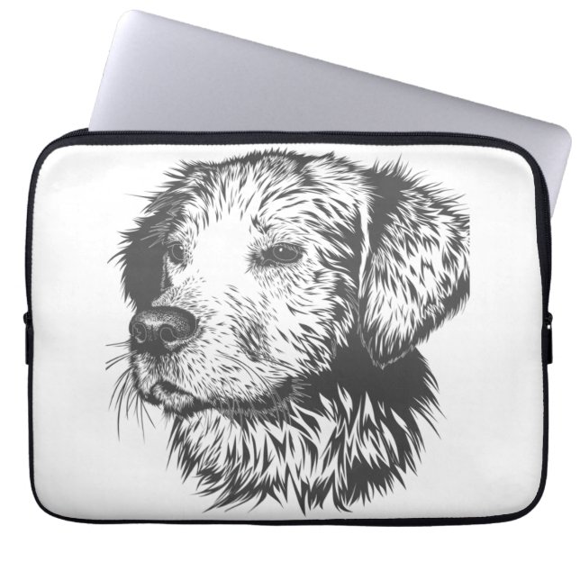 Funda Para Portátil Create Your Own Pet Dog Customized (Frente)