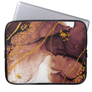 Funda Para Portátil Creatividad única. Arte&Oro. Inspirado en el cielo