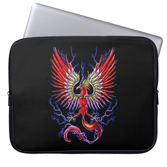Funda Para Portátil Creatura Criptica De Thunderbird (Frente)