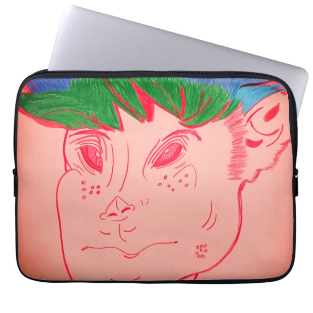 Funda Para Portátil Creature Features Animation Laptop Sleeve (Frente)