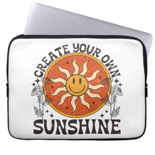 Funda Para Portátil Cree su propia funda de portátil Sunshine