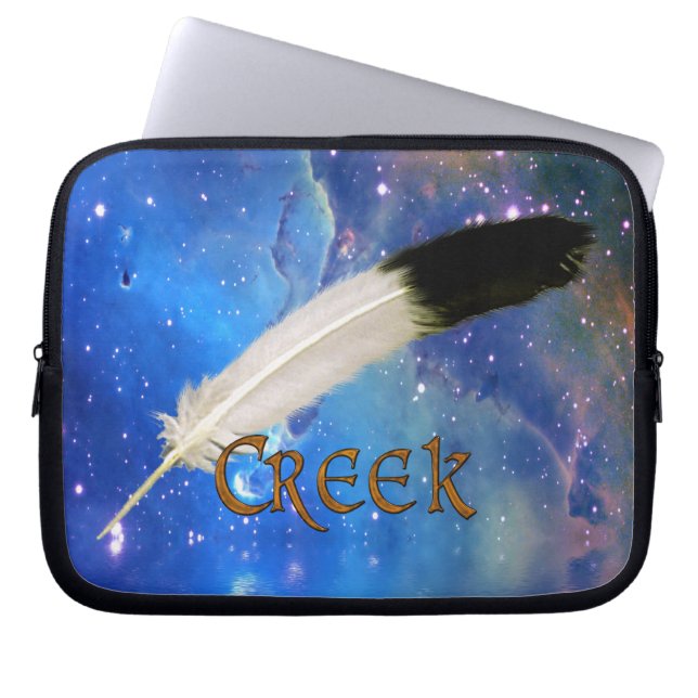 Funda Para Portátil CreEK Nation & Feather Space Laptop Sleeve (Frente)