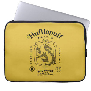 Funda Para Portátil Crestá de dedicación, paciencia y lealtad de HUFFL