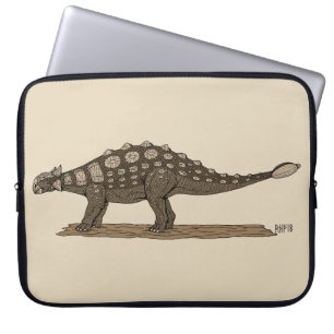 Funda Para Portátil Cretácico Dinosaurio Ankylosauro