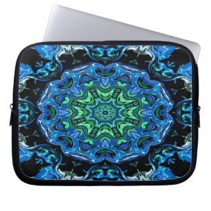 Funda Para Portátil Criaturas felices de noche...