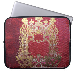 Funda Para Portátil Crimson de tinta plana