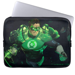 Funda Para Portátil Crisis infinita Ilustracion Linterna Verde
