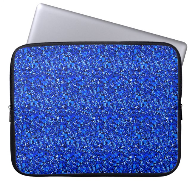 Funda Para Portátil Cristal druso - azul zafiro (Frente)
