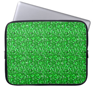 Funda Para Portátil Cristal druso - verde esmeralda