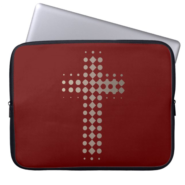 FUNDA PARA PORTÁTIL CRISTIANO, JESÚS, FE, DIOS, BIBLIA, JESÚS CRISTO, (Frente)