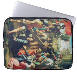 Funda Para Portátil Cristo cayendo de camino al Calvario