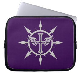 Funda Para Portátil "Cross and Wings Emblem" Electronics Bag